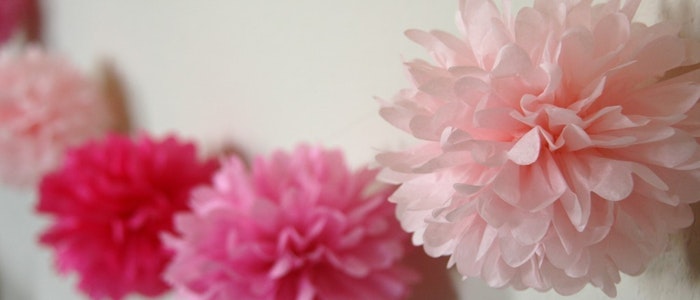 Festive party garland