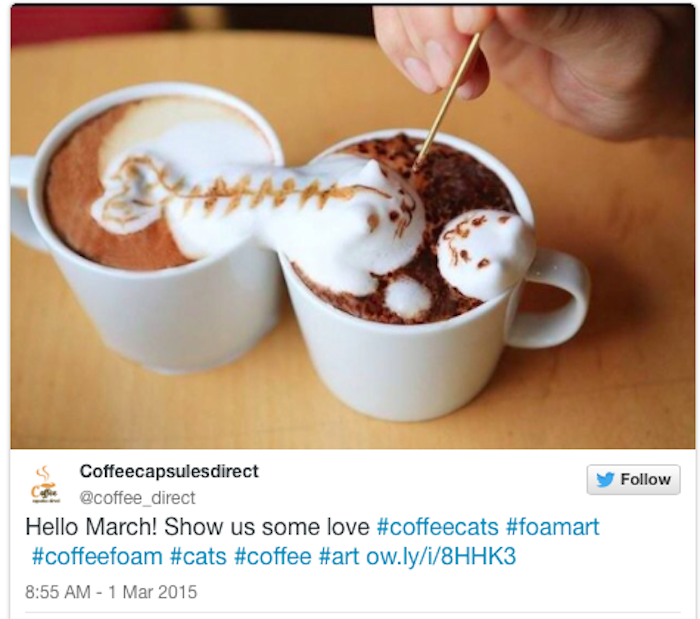 coffee foam art