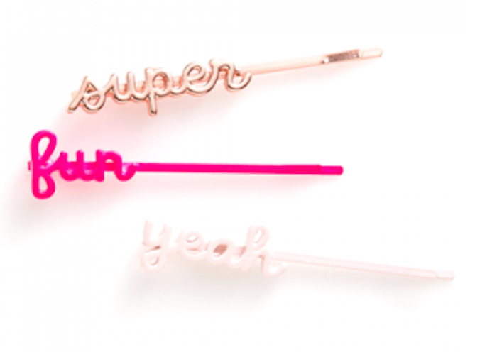 Girl Talk Bobby Pins, hair accessories for women