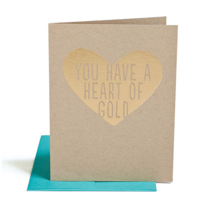 note cards, Solid gold